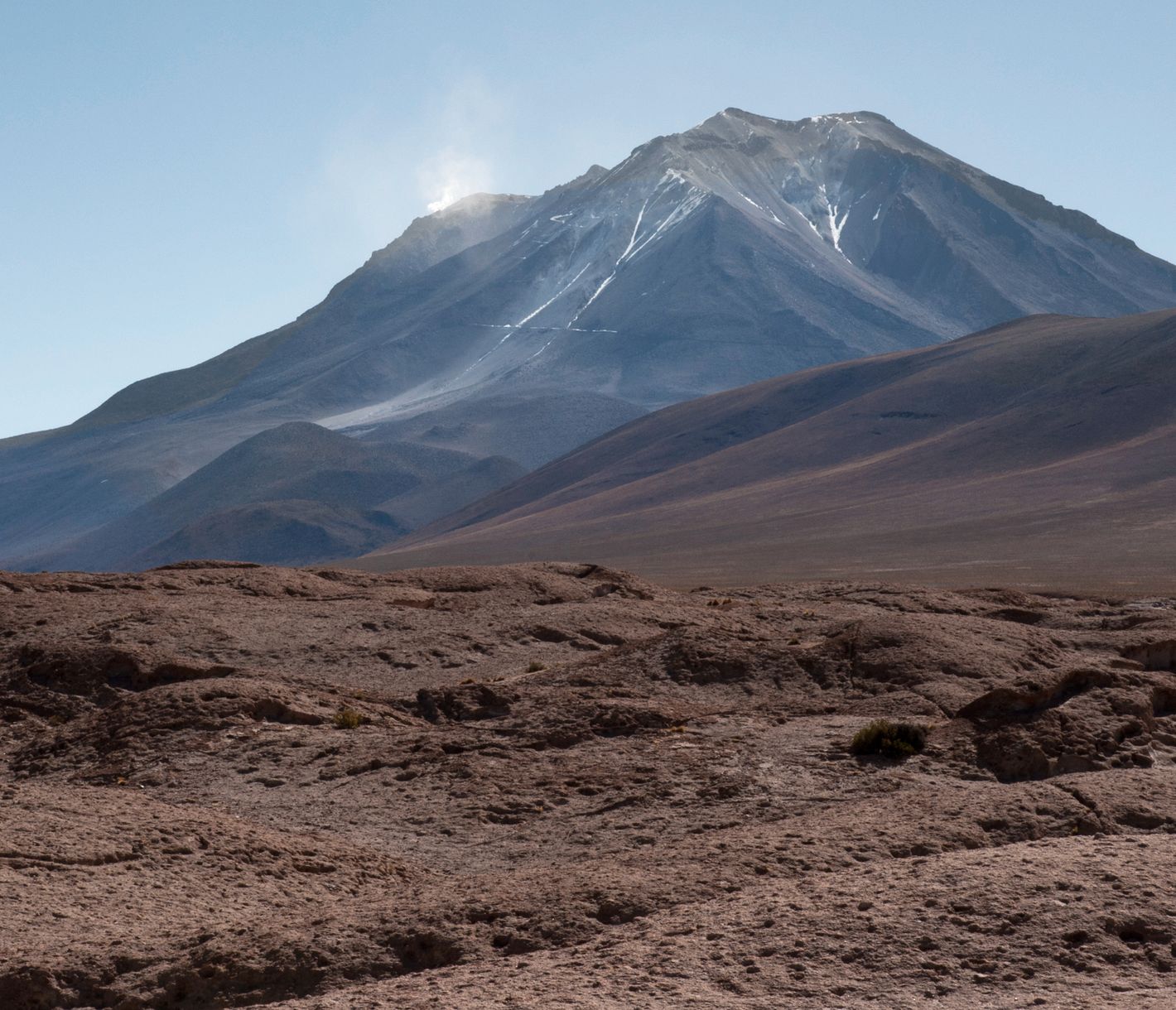 Dem mächtigen Vulkan ganz nah