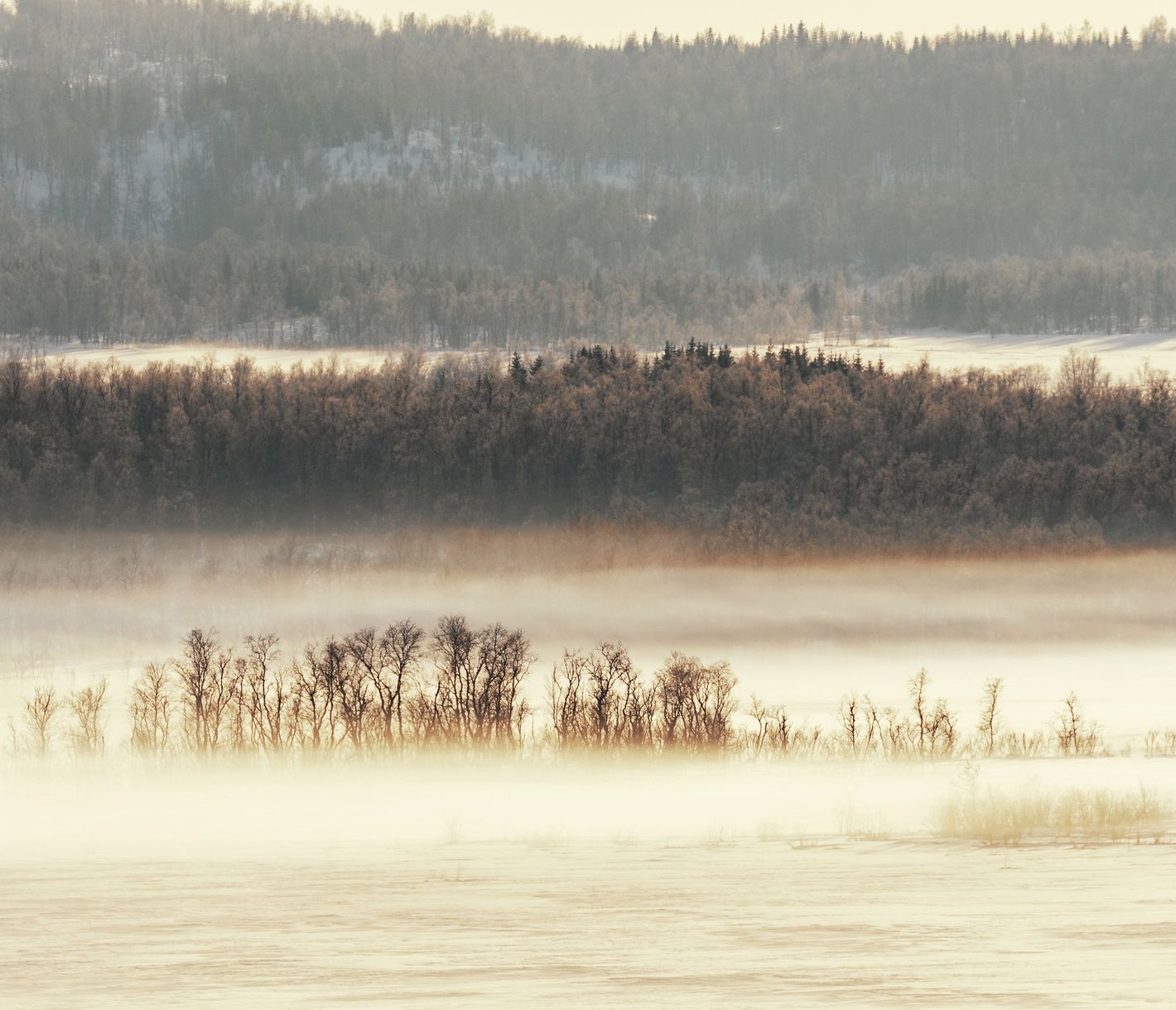 Winter-Sonnenuntergang