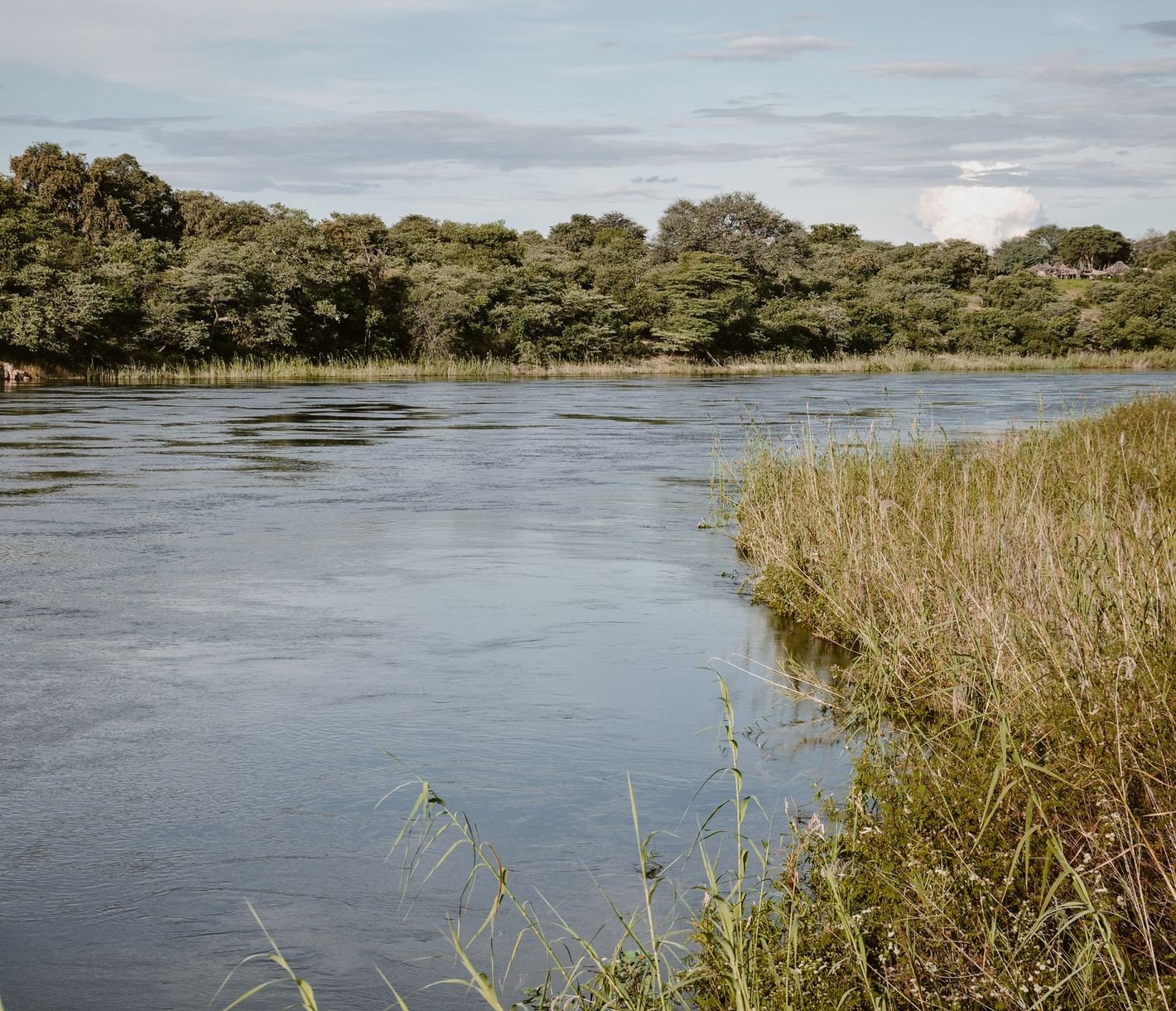 Flusslauf des Sambesi